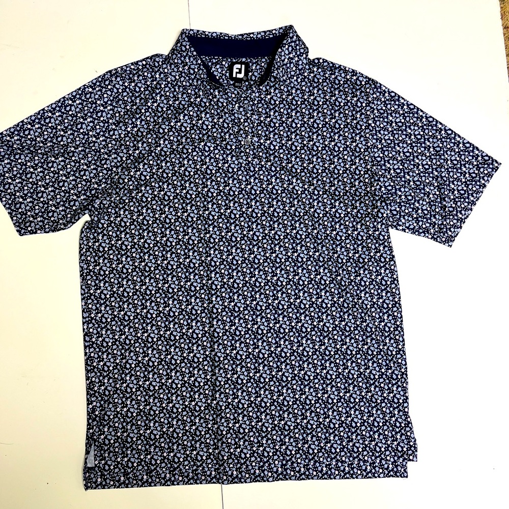 FootJoy Painted Floral Lisle Shirt